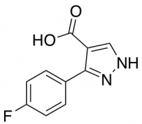 3-(4-fluorophenyl)-1H-pyrazole-4-carboxylic Acid