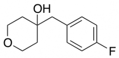 4-[(4-fluorophenyl)methyl]oxan-4-ol