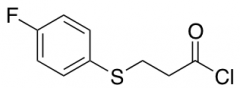 3-((4-fluorophenyl)thio)propanoyl Chloride
