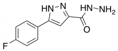 3-(4-fluorophenyl)-1H-pyrazole-5-carbohydrazide
