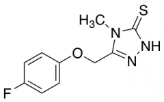 5-[(4-Fluorophenoxy)methyl]-4-methyl-4H-1,2,4-triazole-3-thiol
