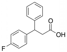 3-(4-Fluorophenyl)-3-phenylpropanoic Acid