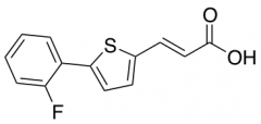 3-[5-(2-Fluorophenyl)thiophen-2-yl]prop-2-enoic Acid