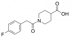 1-[2-(4-Fluorophenyl)acetyl]piperidine-4-carboxylic Acid