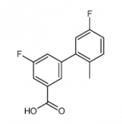 5-Fluoro-3-(5-fluoro-2-methylphenyl)benzoic acid