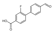 3-Fluoro-4-(4-formylphenyl)benzoic acid