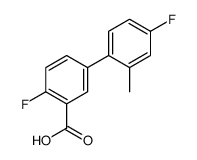 2-Fluoro-5-(4-fluoro-2-methylphenyl)benzoic acid