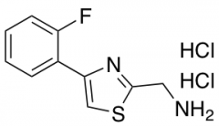 [4-(2-Fluorophenyl)-1,3-thiazol-2-yl]methanamine dihydrochloride