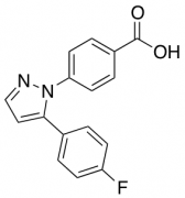 4-[5-(4-Fluorophenyl)-1H-pyrazol-1-yl]benzoic Acid