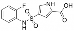 4-[(2-Fluorophenyl)sulfamoyl]-1H-pyrrole-2-carboxylic Acid