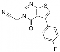 2-[5-(4-Fluorophenyl)-4-oxo-3H,4H-thieno[2,3-d]pyrimidin-3-yl]acetonitrile
