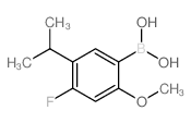 (4-Fluoro-5-isopropyl-2-methoxyphenyl)boronic acid