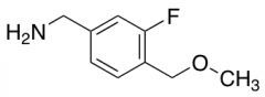 [3-Fluoro-4-(methoxymethyl)phenyl]methanamine