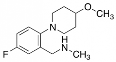 {[5-Fluoro-2-(4-methoxypiperidin-1-yl)phenyl]methyl}(methyl)amine