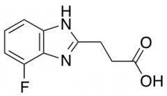 3-(4-Fluoro-1H-1,3-benzodiazol-2-yl)propanoic Acid