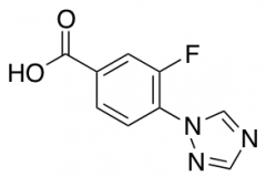 3-Fluoro-4-(1H-1,2,4-triazol-1-yl)benzoic Acid