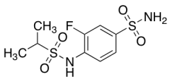 3-Fluoro-4-(propane-2-sulfonamido)benzene-1-sulfonamide