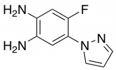 4-Fluoro-5-(1H-pyrazol-1-yl)benzene-1,2-diamine