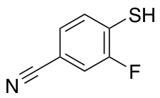 3-Fluoro-4-sulfanylbenzonitrile