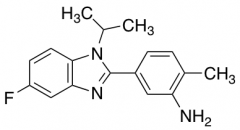 5-[5-Fluoro-1-(propan-2-yl)-1H-1,3-benzodiazol-2-yl]-2-methylaniline