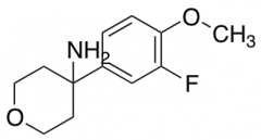 4-(3-fluoro-4-methoxyphenyl)oxan-4-amine