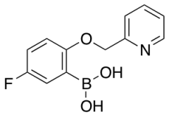 [5-fluoro-2-(pyridin-2-ylmethoxy)phenyl]boronic acid