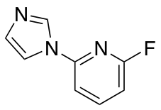 2-fluoro-6-(1H-imidazol-1-yl)pyridine