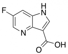 6-Fluoro-1H-pyrrolo[3,2-b]pyridine-3-carboxylic Acid