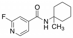 2-fluoro-N-(1-methylcyclohexyl)pyridine-4-carboxamide