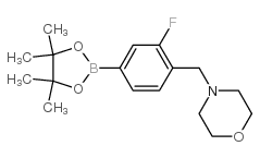 3-Fluoro-4-(N-morpholinomethyl)phenylboronic Acid Pinacol Ester