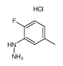 (2-Fluoro-5-methylphenyl)hydrazine hydrochloride