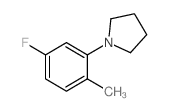 1-(5-Fluoro-2-methylphenyl)pyrrolidine