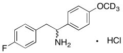 rac-4-Fluoro-&alpha;-(4-methoxyphenyl)benzeneethanamine Hydrochloride-d3