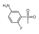 4-Fluoro-3-(methylsulphonyl)aniline