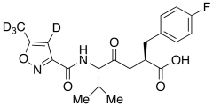 (&alpha;R)-4-Fluoro-&alpha;-[(3S)-4-methyl-3-[[(5-methyl-3-isoxazolyl)carbonyl]ami