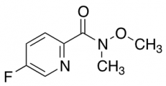 5-fluoro-N-methoxy-N-methylpyridine-2-carboxamide