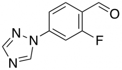 3-fluoro-4-(1H-1,2,4-triazol-1-yl)benzaldehyde