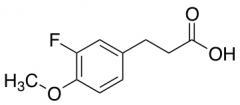 3-(3-fluoro-4-methoxyphenyl)propanoic Acid