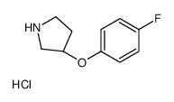 (3R)-(4-Fluorophenoxy)-pyrrolidine, hydrochloride