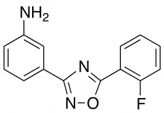 3-[5-(2-Fluorophenyl)-1,2,4-oxadiazol-3-yl]aniline