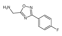 [3-(4-Fluorophenyl)-1,2,4-oxadiazol-5-yl]methanamine