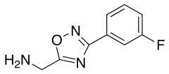 [3-(3-Fluorophenyl)-1,2,4-oxadiazol-5-yl]methanamine