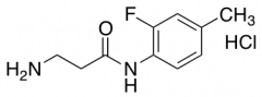 N~1~-(2-Fluoro-4-methylphenyl)-beta-alaninamide Hydrochloride