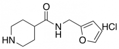 N-(Furan-2-ylmethyl)piperidine-4-carboxamide Hydrochloride