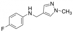 N-(4-Fluorophenyl)-N-[(1-methyl-1H-pyrazol-4-yl)methyl]amine