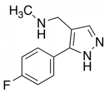 N-{[5-(4-Fluorophenyl)-1H-pyrazol-4-yl]methyl}-N-methylamine