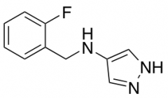 N-[(2-Fluorophenyl)methyl]-1H-pyrazol-4-amine