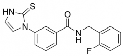 N-[(2-Fluorophenyl)methyl]-3-(2-sulfanyl-1H-imidazol-1-yl)benzamide