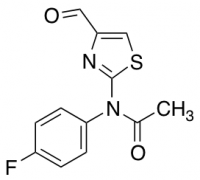 N-(4-Fluorophenyl)-N-(4-formyl-1,3-thiazol-2-yl)acetamide