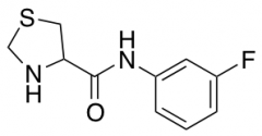 N-(3-Fluorophenyl)-1,3-thiazolidine-4-carboxamide